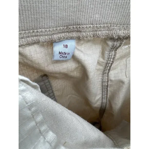 Carhartt smithville original fit light brown shorts size 18 - Picture 7 of 11